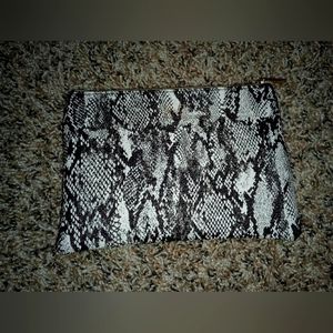 Ruby + Cash - Snake Skin Patterned Cosmetic Bag